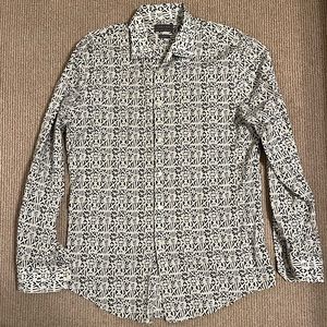 Zara Men’s Patterned Dress Shirt (L)
